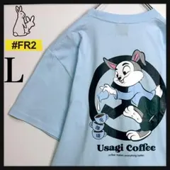 希少 タグ付き FR2 兎 マスク スモーキング ビッグロゴ Tシャツ L 