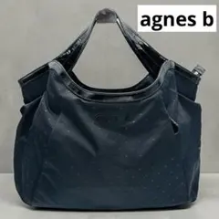 agnes b. アニエスベー ハンドバッグ ブラック