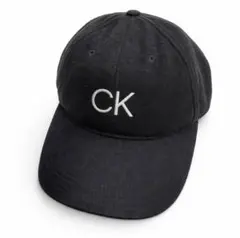 【Calvin Klein 】新品未使用 レディースキャップ CK刺繍