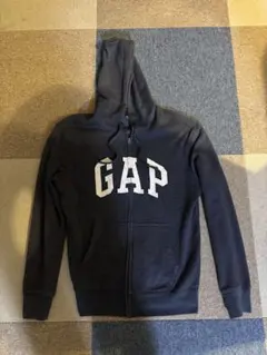 GAP ダークグレー フルジップパーカー Sサイズ g13