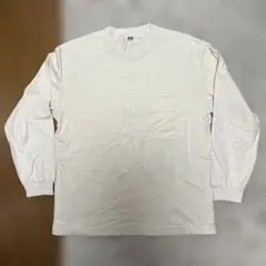 UNIQLO ベージュ 長袖シャツ L