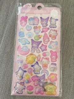 サンリオ ボンボンドロップ風シール ぷくぷくシール