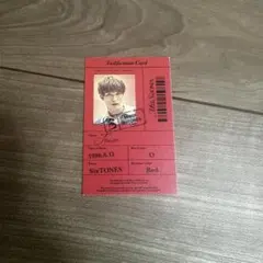 SixTONES ジェシー　IDカード 初回盤B 特典