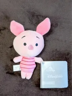 香港ディズニー限定 くまのプーさん ピグレット 肩のり ぬいぐるみ