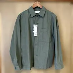 2026ユニクロ　コットンリネンシャツジャケット