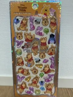 【24時間以内発送】新品正規品 プチドロップステッカー くまのプーさん