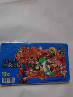 スーパーマリオワールド 色鉛筆 12本入り1990年製造