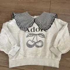 p.premier -ピードットプルミエ ギンガムチェック襟のグレートレーナー