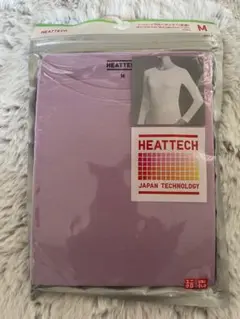 新品★UNIQLOヒートテック クールネックT ピンク