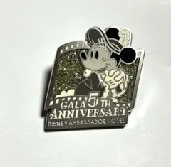 TDR東京　ガラ5周年記念　アンバサダーホテル　ミニーマウス　ディズニーピン