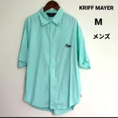 KRIFF MAYER クリフメイヤー 半袖シャツ刺繍　Mメンズのサムネイル