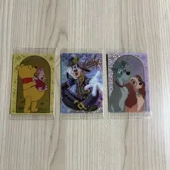 ディズニー　カード3枚セット