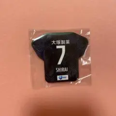 徳島ヴォルティス2022-2023 #7 白井永地選手 ユニフォーム缶バッジ