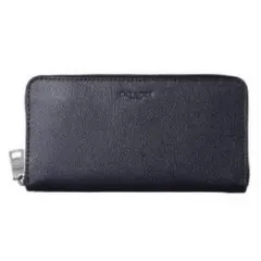 COACH ブラック レザー 長財布メンズ
