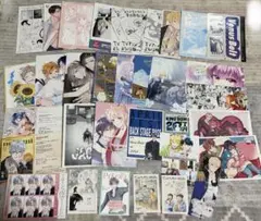 特典 イラストカード イラストペーパー ステッカー まとめ売り 35点セット