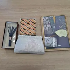 和装バッグ・和風小物セット　箱なし