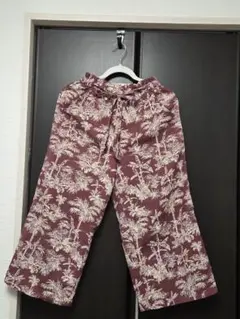 American Eagle ボタニカル柄 カジュアルパンツ Sサイズのサムネイル