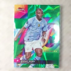 Topps Finest ジェレミードク　79/99 マンチェスター・シティ