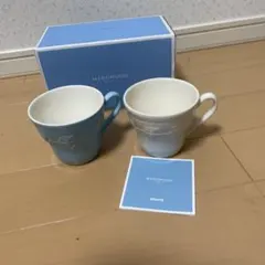 WEDGWOOD FESTIVITY BLUE マグカップ 2個セット