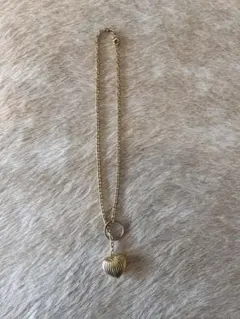 GVGV ハート型ゴールド真鍮ネックレス