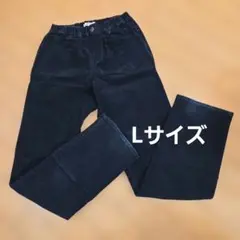GLOBAL WORK キッズ コーデュロイパンツ ブラック Lサイズ