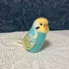 20☆セキセイインコ☆スパングル ブルー☆実物大