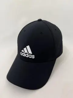 【adidas】 ブラック　キャップ スポーツ　ランニング
