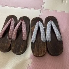 郡上おどり 子ども用下駄2足セット - メルカリ