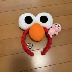 エルモ カチューシャ ぬいぐるみ付き