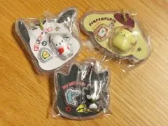サンリオかキャラクターズ パッケージチャーム＆チョコボール 3点セット