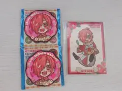 地縛少年花子くん ミツバ 10th記念ミュージアム 缶バッジ 特典カード