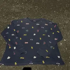 POLO RALPH LAUREN 総柄 サーマル　L