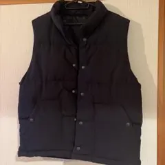 GU ブラック ダウンベスト