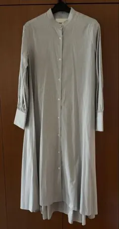 THEAD+ ジアディ シャツワンピース ブルー 38