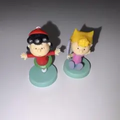 Peanuts ルーシー＆ライナス フィギュア 2体セットのサムネイル