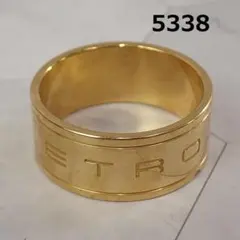 新品未使用品！ETRO エトロ　スカーフリング　ゴールド　リング　レディース ETRO（エトロ） スカーフリング 指輪 リング アクセサリー 小物 ロゴ