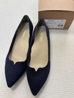 velikoko パンプス ネイビー 24.5cmのサムネイル
