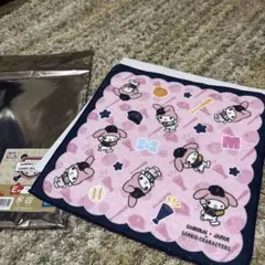 タイトーくじ 侍ジャパン サンリオ E賞 ハンドタオル マイメロディ