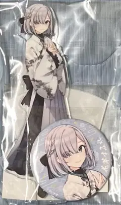 花芽すみれ 謹賀新年 2024 アクリルスタンド アクスタ 缶バッジ セット