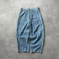極美品 Drawer WINTER1 ブラックデニムタックパンツ 40 - メルカリ