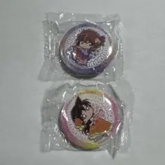 くら寿司　名探偵コナン　灰原哀　毛利蘭　缶バッチ