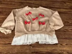 長袖トップス　トレーナー　裏起毛