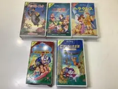 ディズニー　ビデオ　5点セット