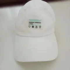 ラブトキ　シリコンワッペンメッシュ　キャップ　帽子　白のサムネイル