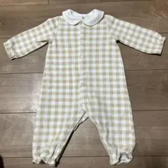 ⭐︎美品⭐︎ チェック柄 襟付きツーウェイ・ドレスオール