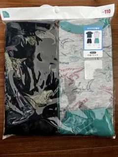 110 半袖パジャマ　2セット　恐竜