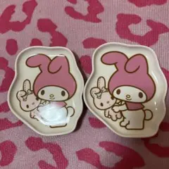 マイメロディ ミニプレート 2枚セット