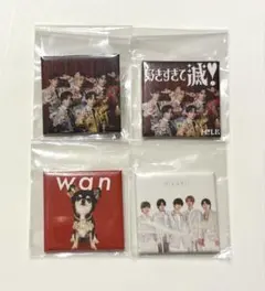 缶バッジセット 4個セット