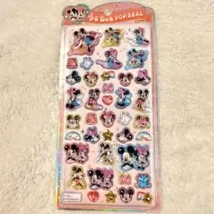 ミッキー　ミニー　うるちゅるポップシール　ボンボンドロップシール　ディズニー