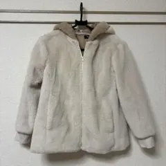 美品！女児ボアジャケット　コムサ140